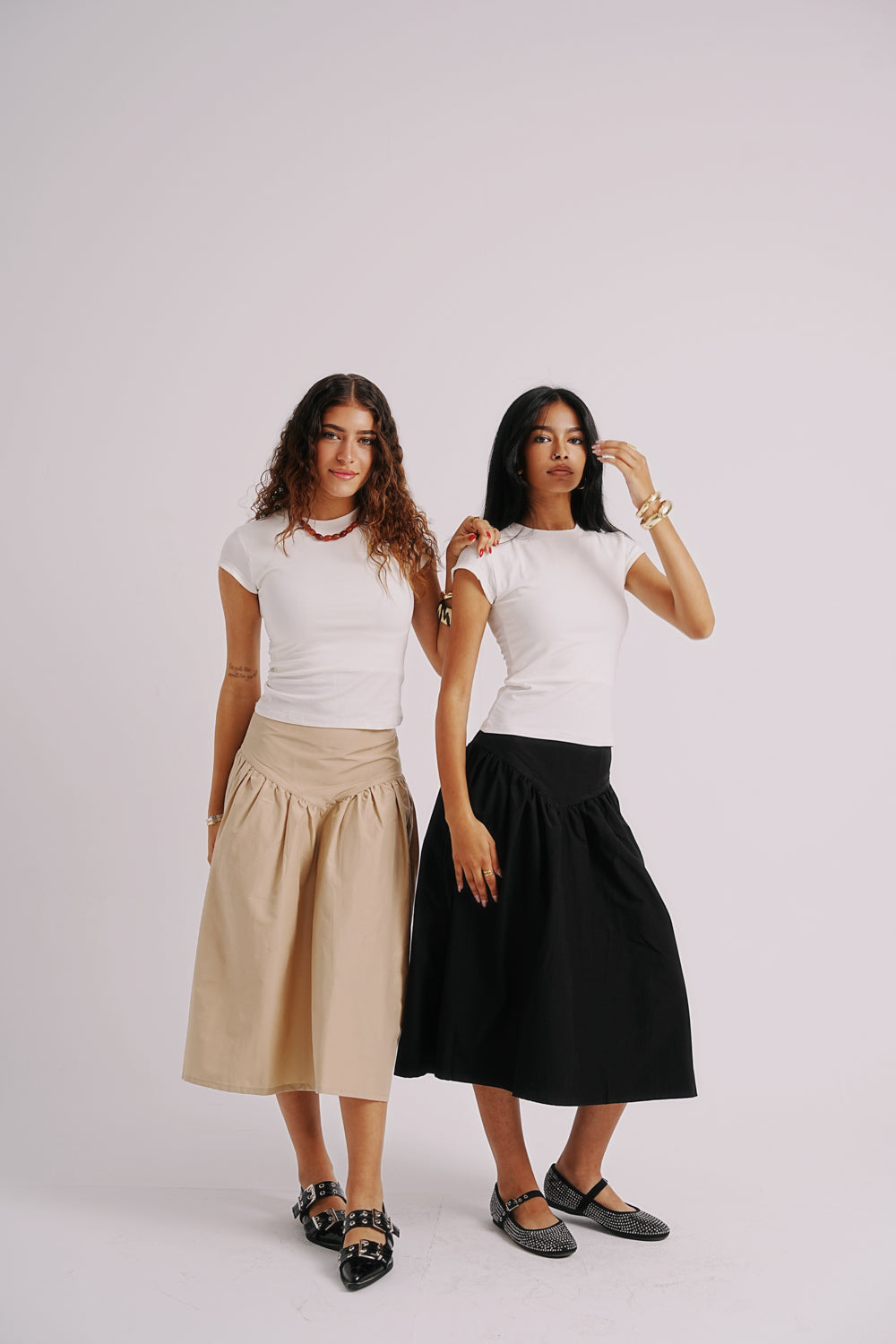 The V-waist skirt