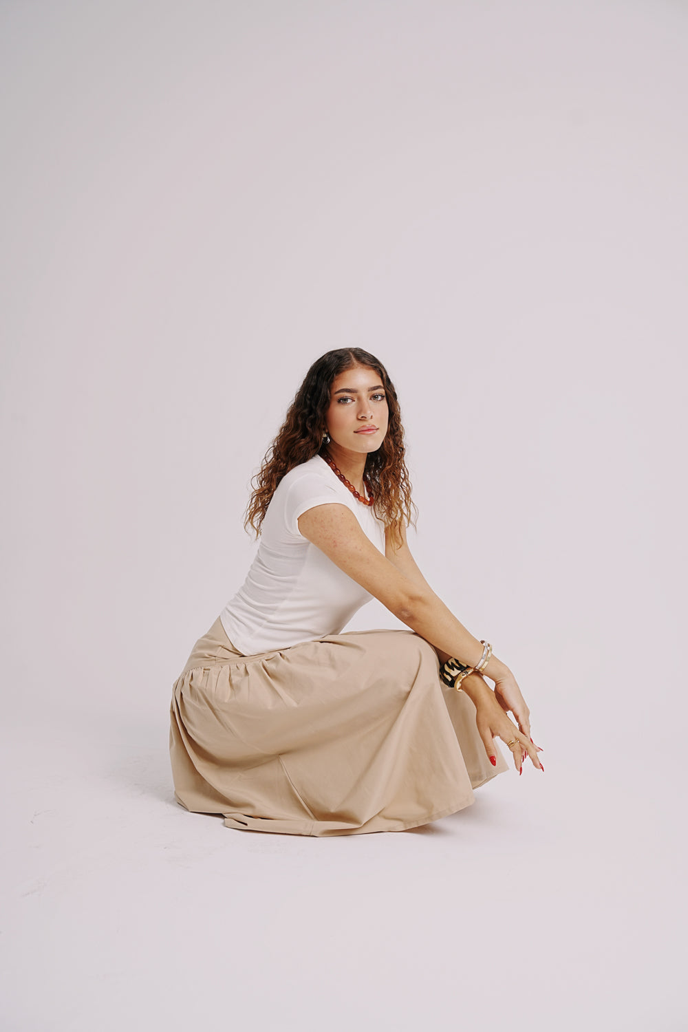 The V-waist skirt