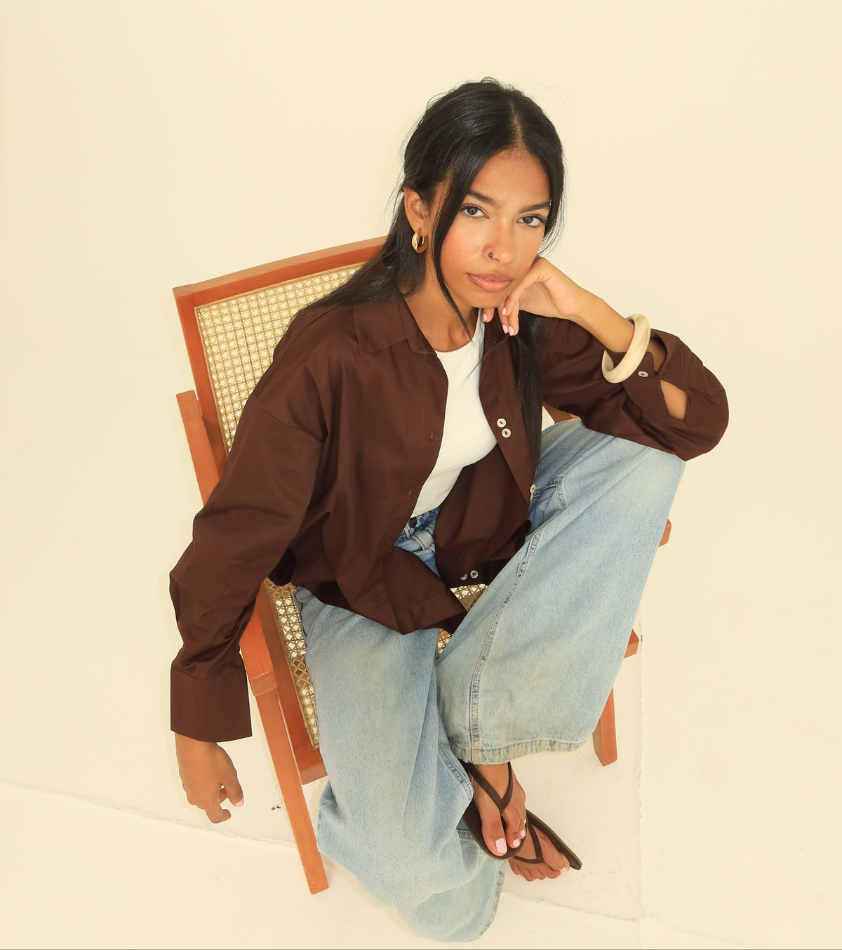 The poplin shirt