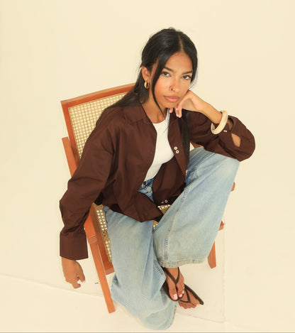 The poplin shirt
